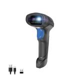 Netum NT-L8BL 2D BARCODE SCANNER Black Barcode Scanner Wireless
