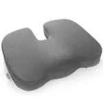 Metron Seat Cushion Car Seat Butt Pillow|Hip Support for Office Chair and Wheelchair |Orthopedic Memory Foam Pad for Tailbone|Sciatica Back Pain Relief Breathable