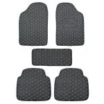 Autofurnish Black Faux Leather Car Foot Mats For Bmw 5 Series