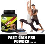 Inlazer Fast Pro Weight Gain Powder _ Body Building Gym Supplement, Whey Protein Powder Weight Gainers/Mass Gainers (200 g, No Flavour)