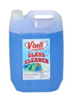 VINIL Glass & Surface Cleaner Liquid 5 Liter With Shine Boosters Elements For Regular Use - 5L