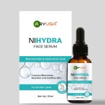 ARYUSA NIHYDRA Face Serum with Niacinamide, Hyaluronic Acid, Allantoin for Blemishes, Hydration and Soothing, 30ml by Aryusa