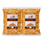 90's MILL Kerala TANGY TOMATO CHIPS WAFERS Natural | No Added Preservatives | GMO Free | No Artificial Flavour Fried Potato Chips Wafers Traditional Indian Snacks Namkeen-1Kg*2Pack