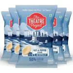 The Theatre Project Air Pop Himalaya Salt & Pepper Potato Chips, 5 Pouch, 270g