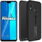CarryWrap Back Cover for Huawei Y9 2019, Honor 8X (Black, Dual Protection, Pack of: 1)