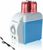 Acnos Mini Refrigerator Portable Fridge Auto Mini Car Travel Fridge ABS Multi-Function Home Cooler Freezer Warmer Cooling & Warming Refrigerator