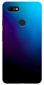 MobiEra Google Pixel 3XL Black Blue Color Design Plastic Hard Case Cover