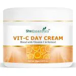 She Essentials Vitamin C Day Face Cream For Women and Men| Spf 30| Paraben Free 50gm |