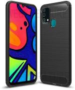 WEBKREATURE Mobile Cover for Samsung Galaxy F41, Samsung Galaxy M31 (Black, Shock Proof, Pack of: 1)