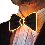 Bargate Multicolor Battery Powered Led Light Up Bow Tie