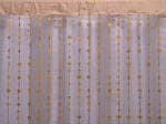 PINDIA Strings and Beads Curtain (Gold, 9 Feet)