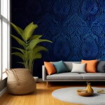 Love Creation A4 Size poster print for creative wall art- enchanted-garden-8663(Non Sticker)