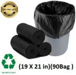 ALXIND Medium (19 X 21 in) (48X 53 cm) 90 Pieces Packs of 3 & 3 L Medium 3 L Garbage Bag (90Bag )