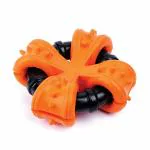 Goofy Tails X-Tyre Chew Toy for Dogs | Nylon and Natural Rubber Toy for Aggressive Chewers