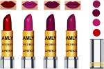OUR BEAUTY Multicolor  Long Stay And Soft Matte Lipstick Set 29Aug53, 12.8 G (Set Of 4)