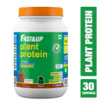 Fast&Up Vegan Plant Protein For Everyday Fitness & Nutrition ( 30 serving | Ghana Chocolate )