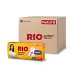 RIO Sanitary Pads for women, Comfort Weave with Wings (XL) - (280mm , Pack of 90)