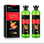 Agriveda Fruit Vinegar Gel Hair Color Natural Hair Color Dye for Black Hair Dye(500ml x 2) - Black