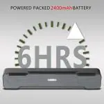 MZ M51-PORTABLE HOME TV SOUNDBAR-Dynamic Thunder Sound 2400mAh Battery Sound Bar