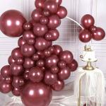 SPECIALYOU.IN Burgundy Balloons for party decoration birthday, anniversary, bride to be- 100 pcs