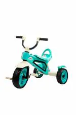 TUMBLR Max Kids Tricycle with Eva Wheels with Light and Sound | Age Group 2-5 Years | Carrying Capacity 50 Kg Super Sturdy Tricycle Turkish Blue--
