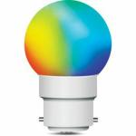 WIPRO 0.5 W Decorative B22 LED Bulb Multicolor ( Pack Of 6 )