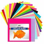 ECLET Double Sided Color Coated Origami Paper (Pack of 100)