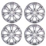 Enexoya Silver Innova Unbreakable Press Type Fitting Wheel Cover (15 inch) pack of 4