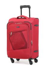 Verage Oslo Red Cabin/Carry-on Trolley 4 Wheels Hard Suitcase Spinner Luggage 59 cm