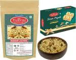 Yuvraj Desi Ghee Soan Papdi and Badam Lachha Snacks Combo Pack (400 gm x 2)