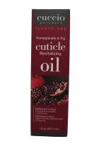 Cuccio Naturale Revitalizing Hydrating Oil For Repaired Cuticles Overnight- Remedy For Damaged Skin And Thin Nails - Sulfate, Paraben & Cruelty-Free Formula Made from Natural Ingredients Vitamin E Infused & Penetrates Deep - Pomegranate & Fig 15 ml