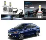 Feelitson White Car C6 H4 Compact Design 36W/3800Lm Led Headlight For Tata Tigor (Pack Of 2)