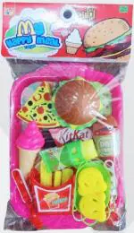 HARIDUN Happy Meal Play Set for Kids Fast Food Kitchen Set Toy Role Play Game for Kids