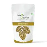 ManHar Organics Dried Mixed Herbs Seasoning: 500gm (Mix of oregano, basil, thyme, rosemary, parsley, chilli flakes, garlic powder)