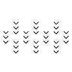 Comet Busters Trendy Black Bindis (BIN1086) Pack of 1