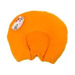 SONNASOFT New Born Baby Soft Head Support Pillow with Mustard Seeds(0-12 Months, Pack of 1) (Yellow)