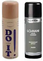Lomani Paris Body Spray Do It And Pour Homme Deodorant For Men, 200Ml (Pack Of 2)