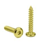 RELY (Pcs-15) M6.5x70mm Self Tapping Allen JCB Head Head Screw | Allen Flat Head Furniture Bolt for Joining Wood Boards, Cabinets, Cupboards,Chairs & Beds