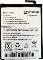 Imbi Mobile Battery For Micromax Micromax Canvas Juice 3 Q392 4000Mah_4000 mAh