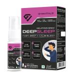 Gymvitals Deep Sleep Melatonin Oral Spray, Mint Flavour, 240 Spray / 40 ml, 60 Doses
