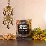 Yeka Golden Glow Powder With Avarampoo, Reducing Acne Scars, Pigmentation