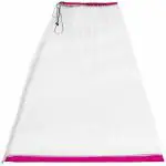 Classic Mosquito Net for Baby Swing/Jhula Baby Mosquito Net for 0-3 Year Baby, Baby Cradle Swing, with Side Zip Opening (Pink)