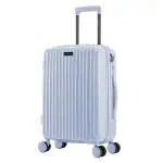 Nasher Miles Pondicherry Hard-side Polypropylene Cabin Luggage Lavender 20 inch |55cm Trolley bag