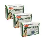 Queue Renew Glutathione Skin Whitening & Fairness Soap (pack of 3)