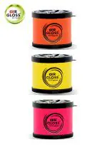 Air Gloss Exclusive Gel Car Perfume Colour Gel Air Freshener | Combo Of 3 Unique Flavours - Pine-Orange, Spring & Pink Petal | Pack of 3 (100 x 3 = 300 Gm)