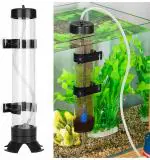 Vayinato Black Aquarium Fish Tank Brine Shrimp Artemia Eggs Hatchery Vertical Incubatorkit