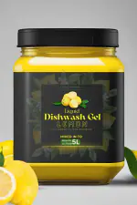 BLISS & BLUSH dish wash gel powder 500 gm Can Make Plant-based | Lime 5000 ml dish wash gel