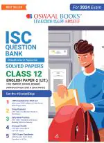 Oswaal ISC Question Bank Class 12 English Paper-2 Literature Book (For 2023-24 Exam)