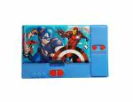 A Little Swag Captain America Theme Jumbo Pencil Box- Big Size with Six Hidden Pockets Pencil Box for Kids