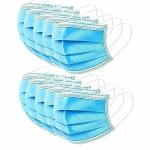 The ExoticX QUALITY HANDICRAFT SERVICES Face mask 3 layer mask surgical mask 3ply mask surgical masks - (Nonwoven Fabric, 100)